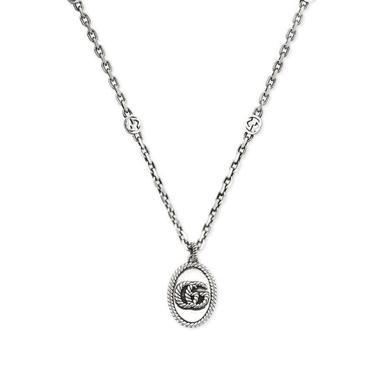Double Gucci Pendant Necklace