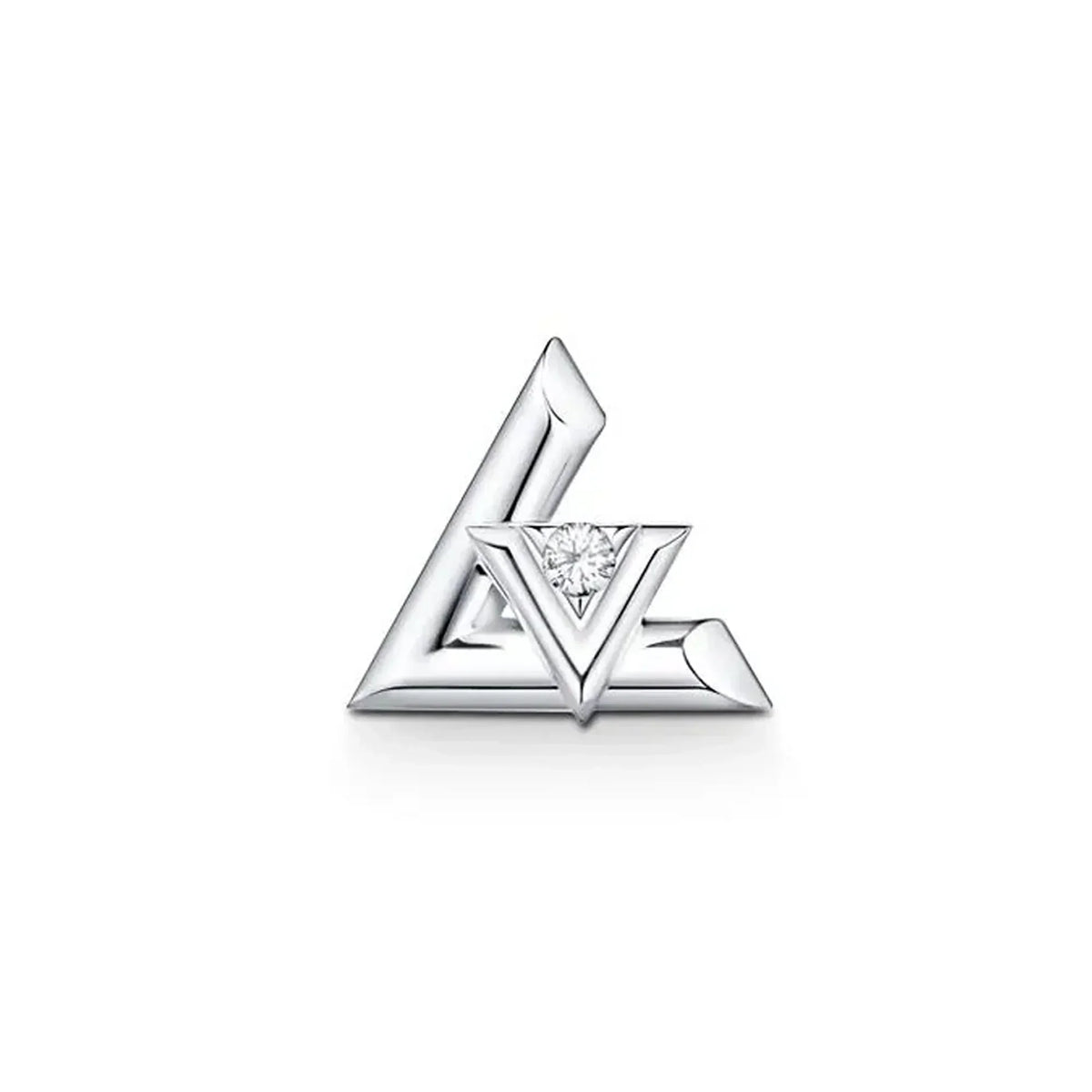 18K Louis Vuitton Volt One Earrings